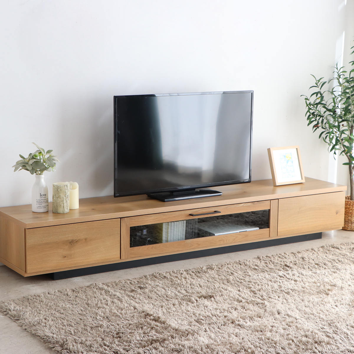 【値下げ】ローボード テレビ台 140cm幅 ナチュラルウッド 大川家具 東馬 値下げ】ローボード テレビ台 140cm幅 ナチュラルウッド 大川家具 東馬