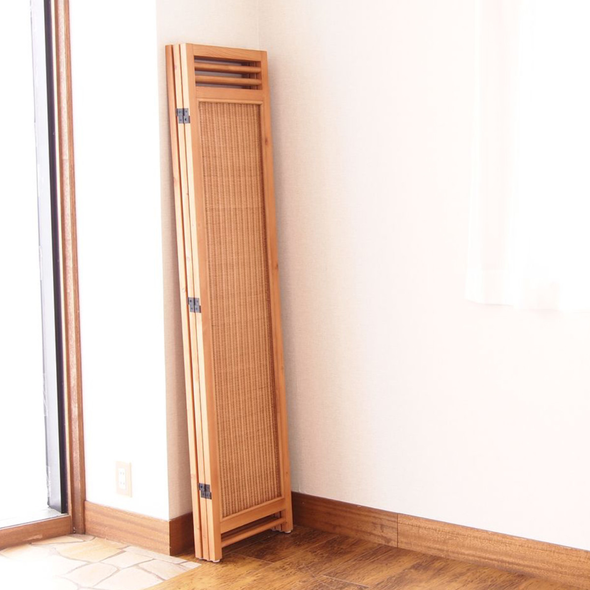 籐 スクリーン 3連 高さ160cm ラタン製...の詳細画像3