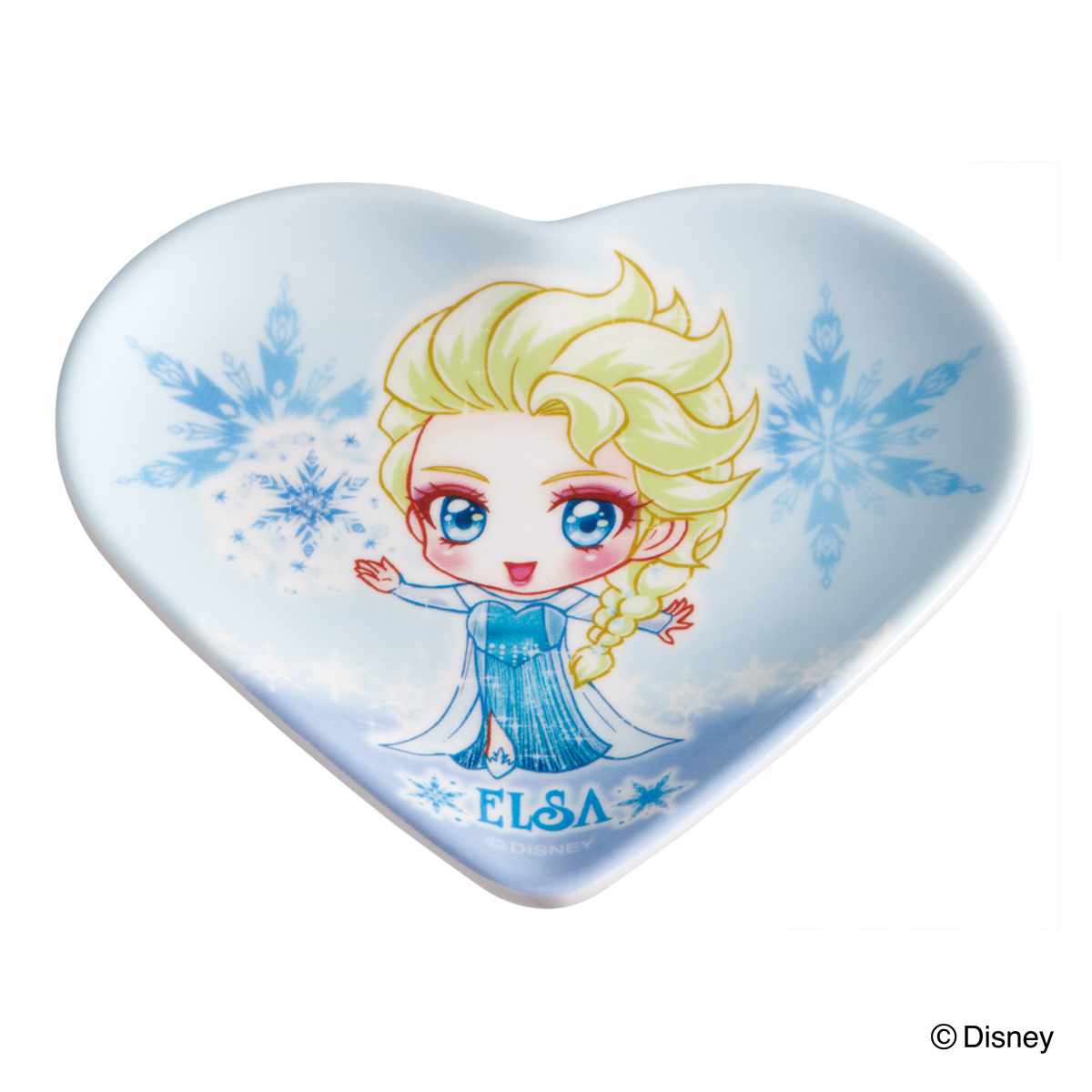 スケーター プレート メラミン ミニプレート ハート アナと雪の女王