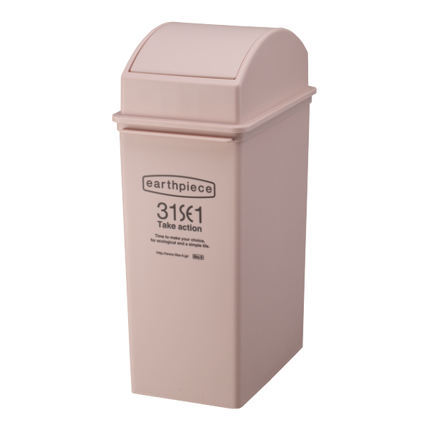 ゴミ箱 25L スイングダスト アースピース 深型 ふた付き （ ごみ箱 25リットル スイング式 蓋つき スリム 角型 キッチン リビング ）｜colorfulbox｜05