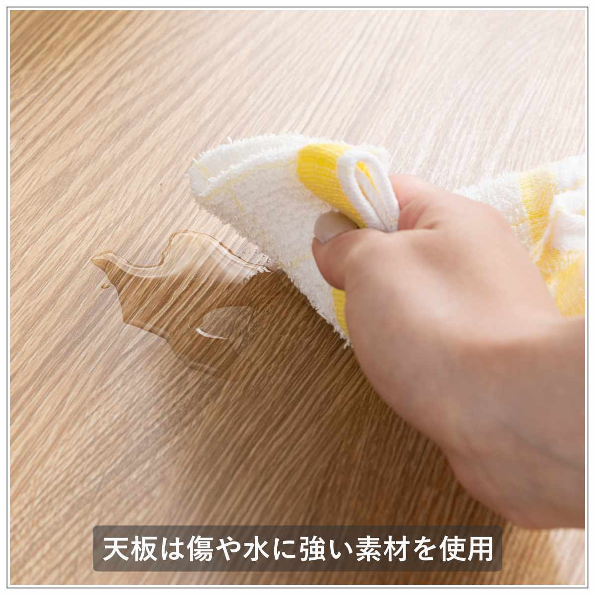 キッチンワゴン 幅89.5cm 天板 折りたたみ 両バタ 日本製 完成品 （ 木目調 90cm キッチンカウンター キャスター付き 作業台 可動棚 ）
