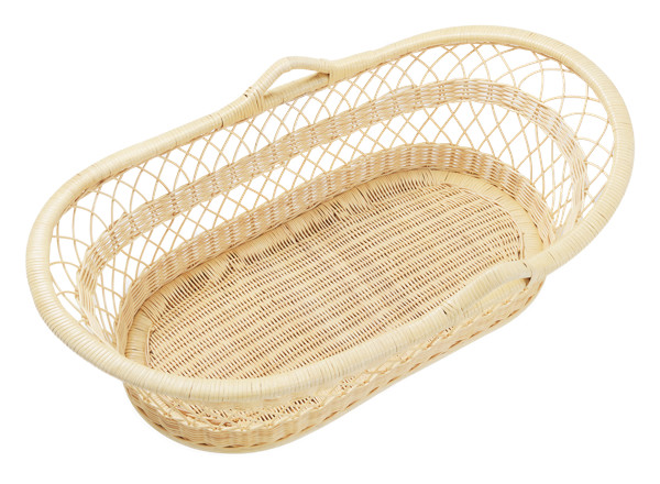 古道具　藤のベビーベッド　クーファンセット　ナチュラル 楽天市場】ボルガクーファン カラー 40 【かご ベビーコット ベビー