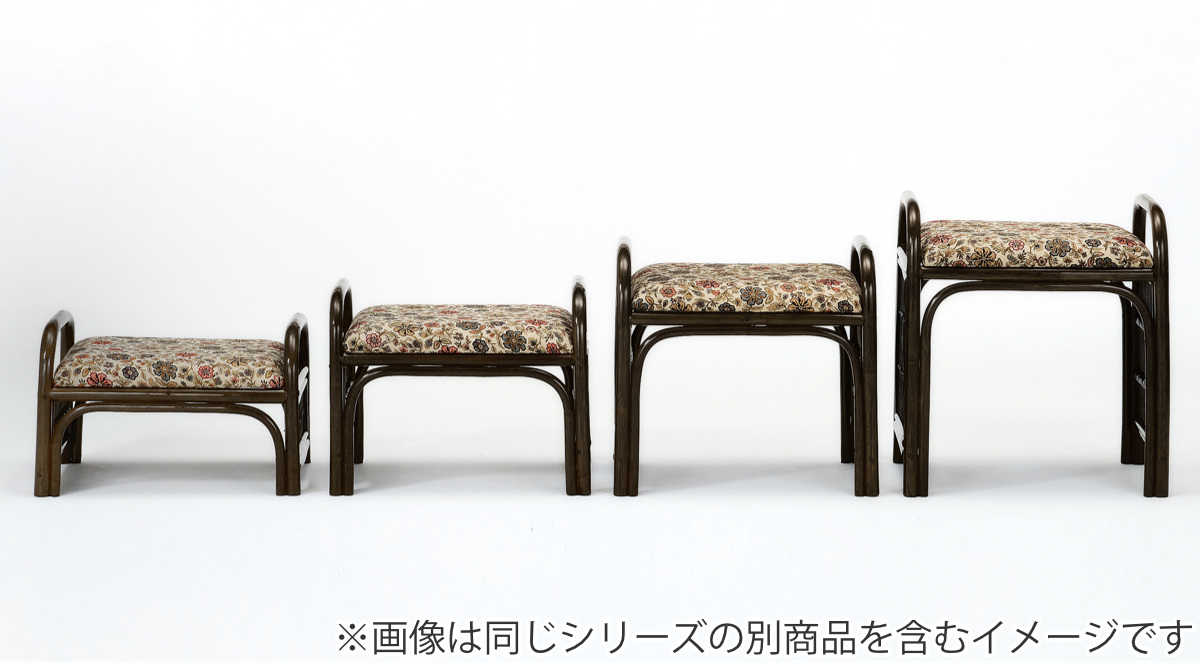 今枝商店 籐 らくらく座椅子 ロータイプ 座面高24cm （ 正座椅子