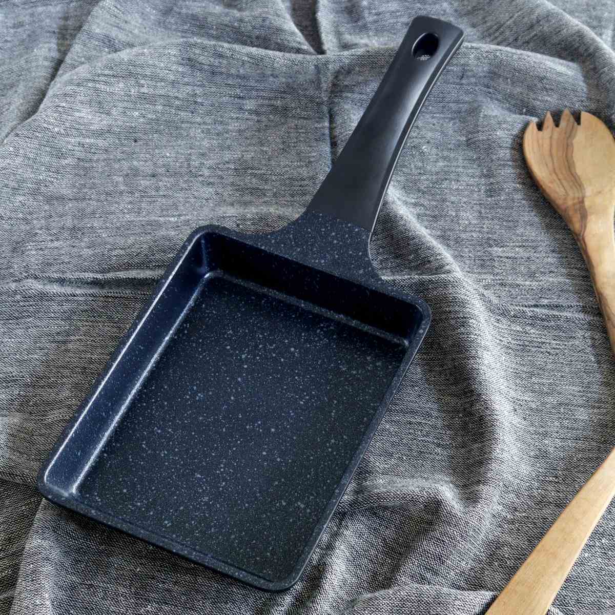 卵焼き器 IH対応 13×18cm 軽量 ダイヤモンドマーブルコーティング