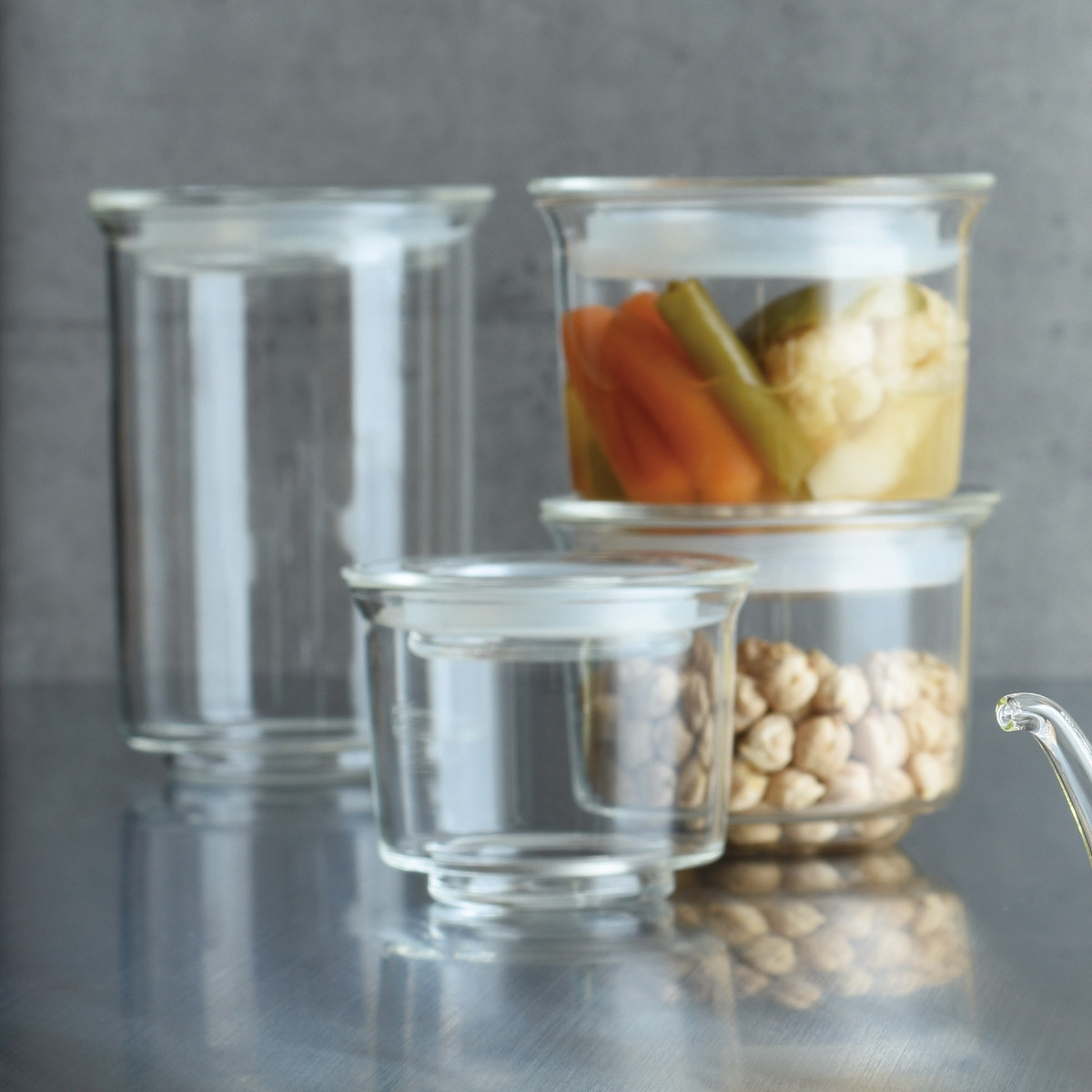 KINTO（キントー） CAST キャニスター 60x50mm （ 保存容器 90ml S 浅