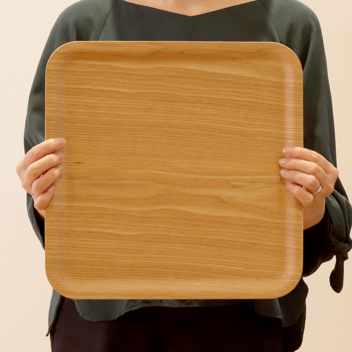 KINTO（キントー） ノンスリップトレイ 320x320mm ウィロー （ トレー