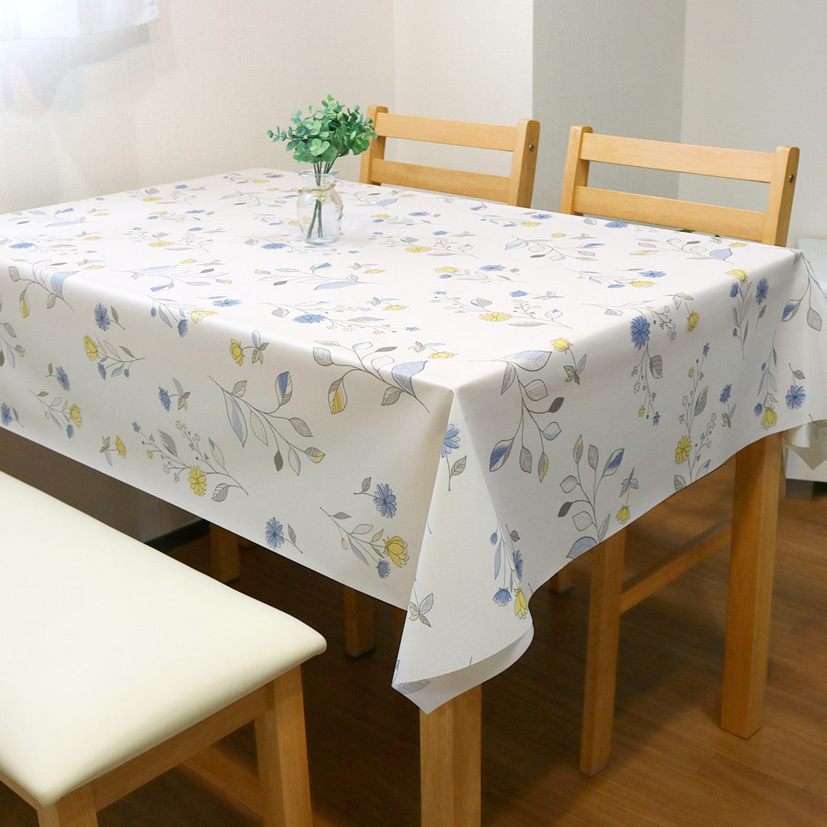 テーブルクロス ラク拭くテーブルクロス 120cm×150cm （ ビニール 樹脂