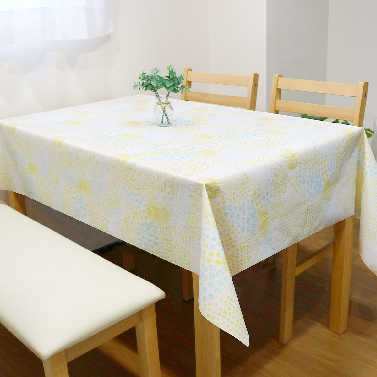 テーブルクロス ラク拭くテーブルクロス 130cm×170cm （ ビニール 樹脂