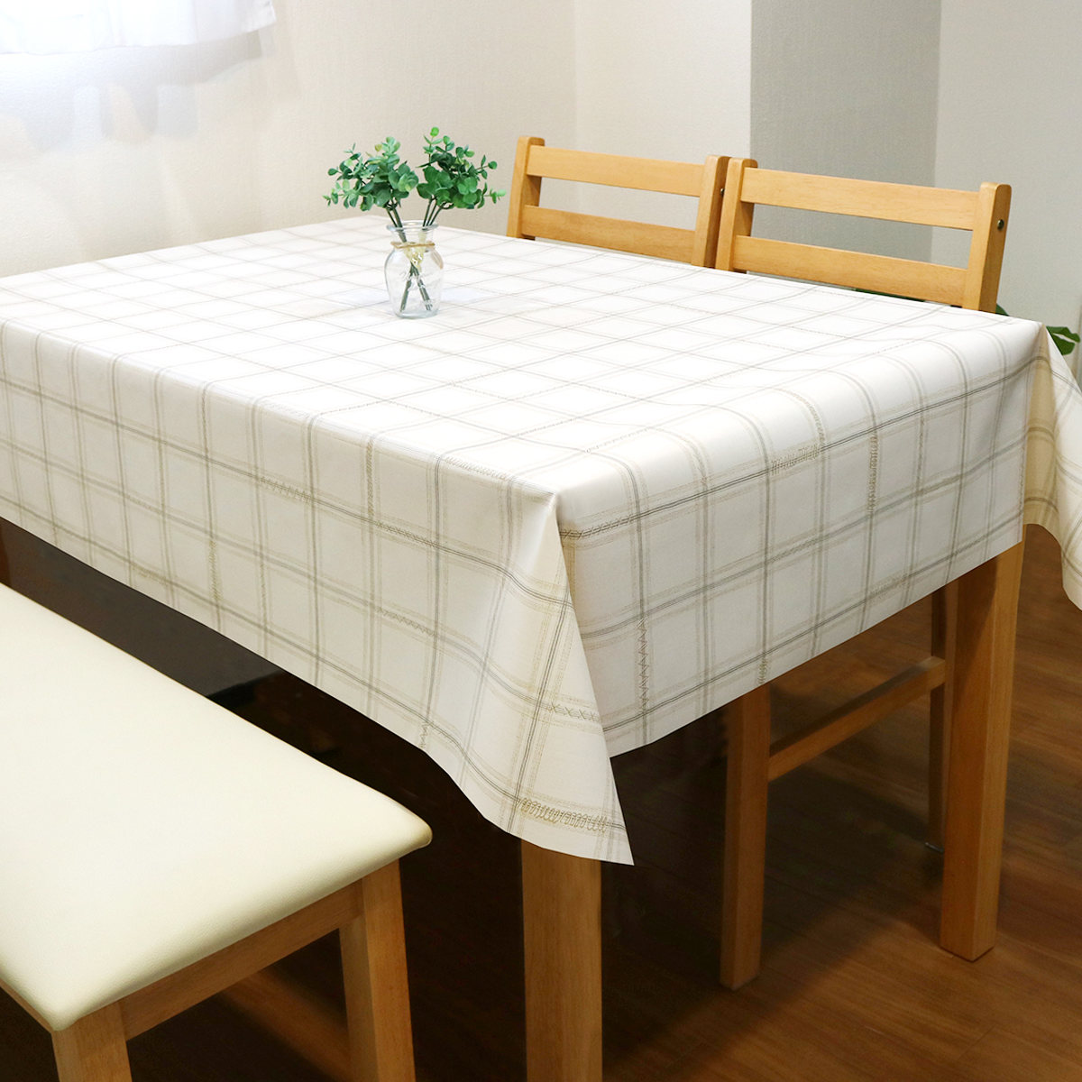 テーブルクロス ラク拭くテーブルクロス 130cm×170cm （ ビニール 樹脂
