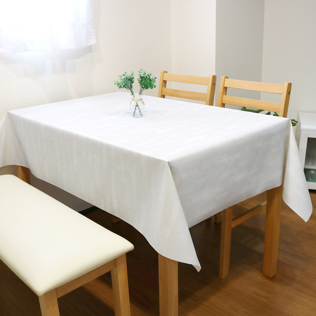 テーブルクロス ラク拭くテーブルクロス 130cm×170cm （ ビニール 樹脂