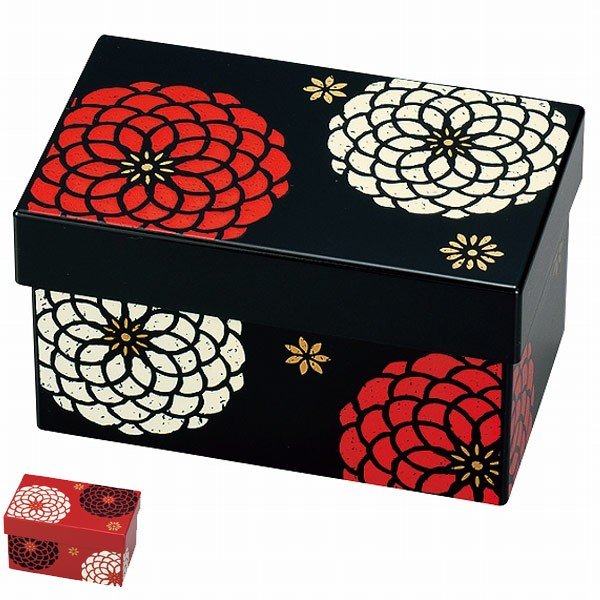 HAKOYA お弁当箱 2段 はこべん 百華 980ml 保冷剤付き （ 和柄 和