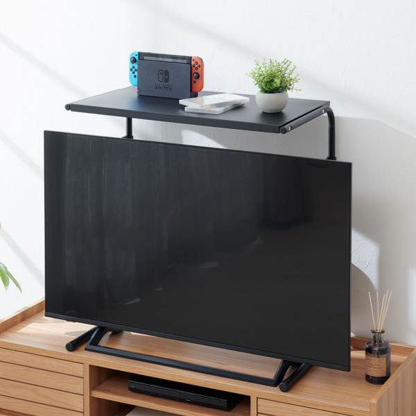 テレビ上ラック 伸縮タイプ （ 収納棚 ） : お弁当グッズのカラフル