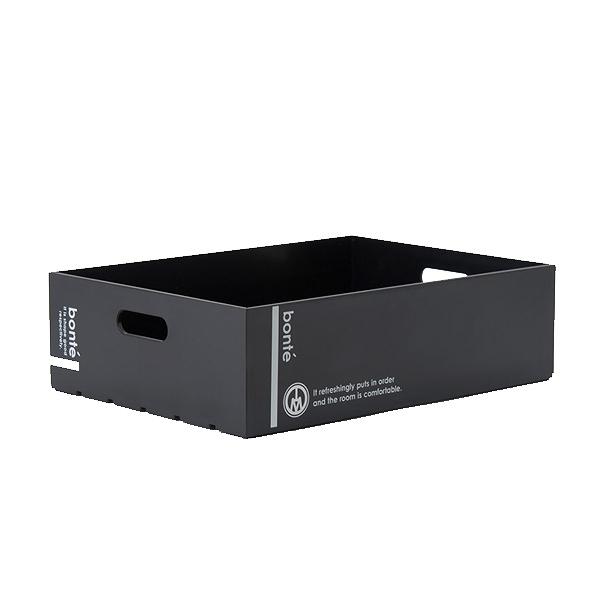 収納ボックス A4 サイズ 幅22.8×奥行32×高さ7.7cm 浅型 コンテナ プラスチック製 （ 収納ケース 収納 丈夫 持ち手付き A4サイズ ボックス スタッキング ）｜colorfulbox｜04