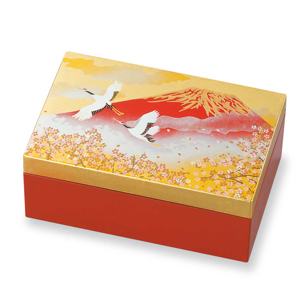 アクセサリーケース アクセサリーBOX 小 箔工芸 山中塗 和風 小物入れ