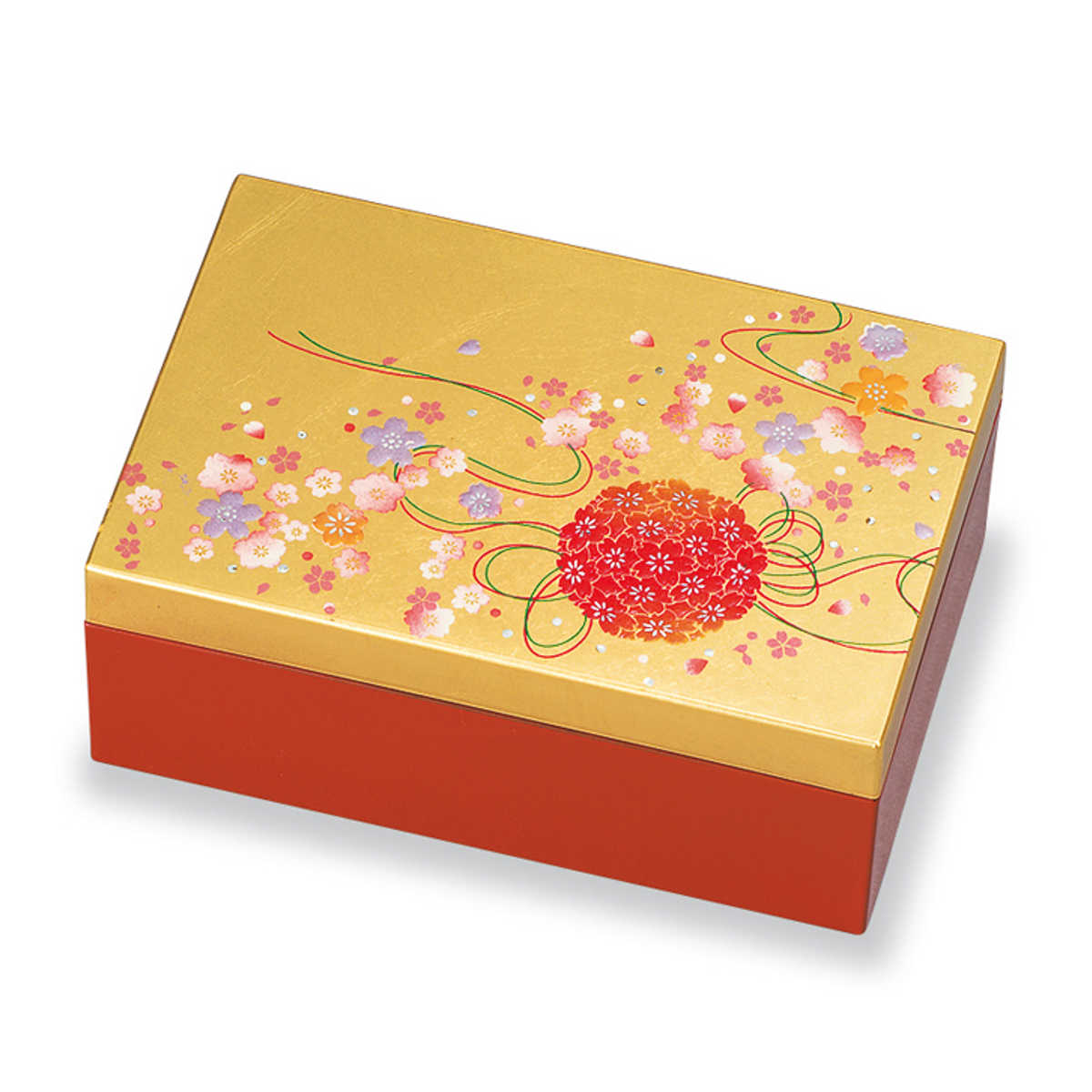 アクセサリーケース アクセサリーBOX 小 箔工芸 山中塗 和風 小物入れ