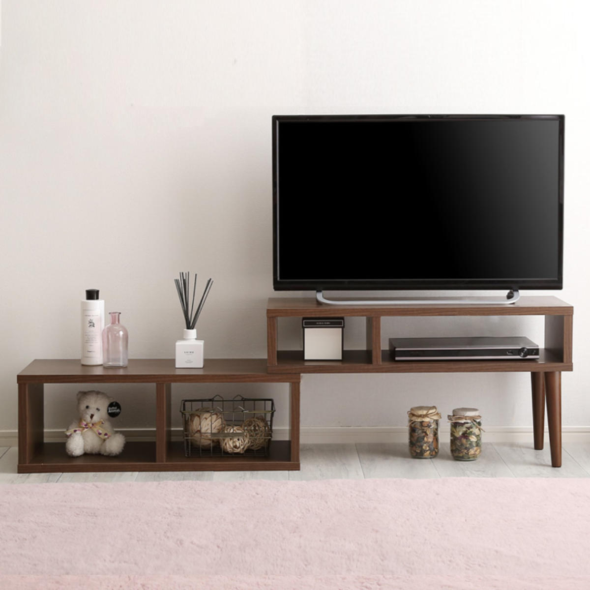 ホームテイスト（HOME taste） テレビ台 幅75〜135cm Nouvellvie 伸縮