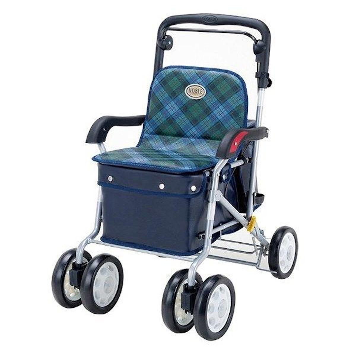 ☆美品☆ マキテック　シルバーカー　ノーブル　ゆったり座れるボックスタイプ マキテック シルバーカー ボックスタイプ ノーブル 座面付き