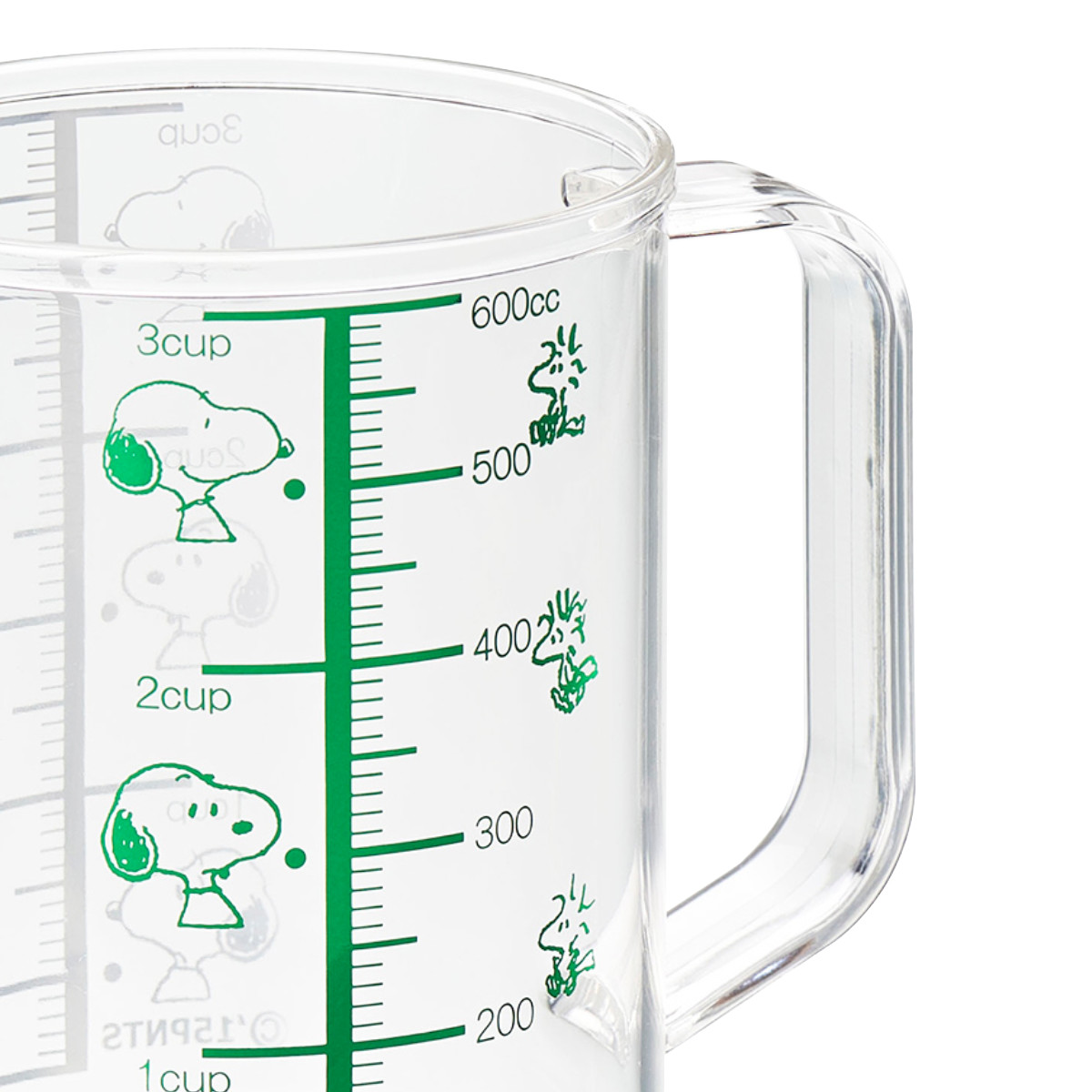 OSK（オーエスケー） 計量カップ 600ml スヌーピー メジャーカップ
