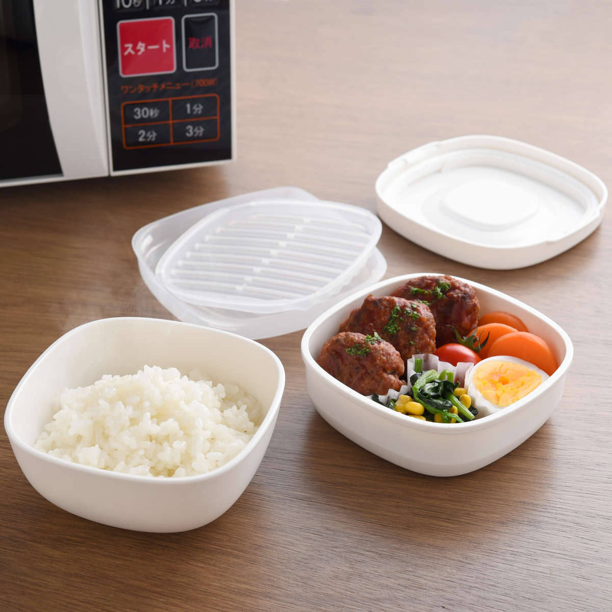 冷凍ご飯容器 お弁当がう米わん お弁当箱 79...の詳細画像3