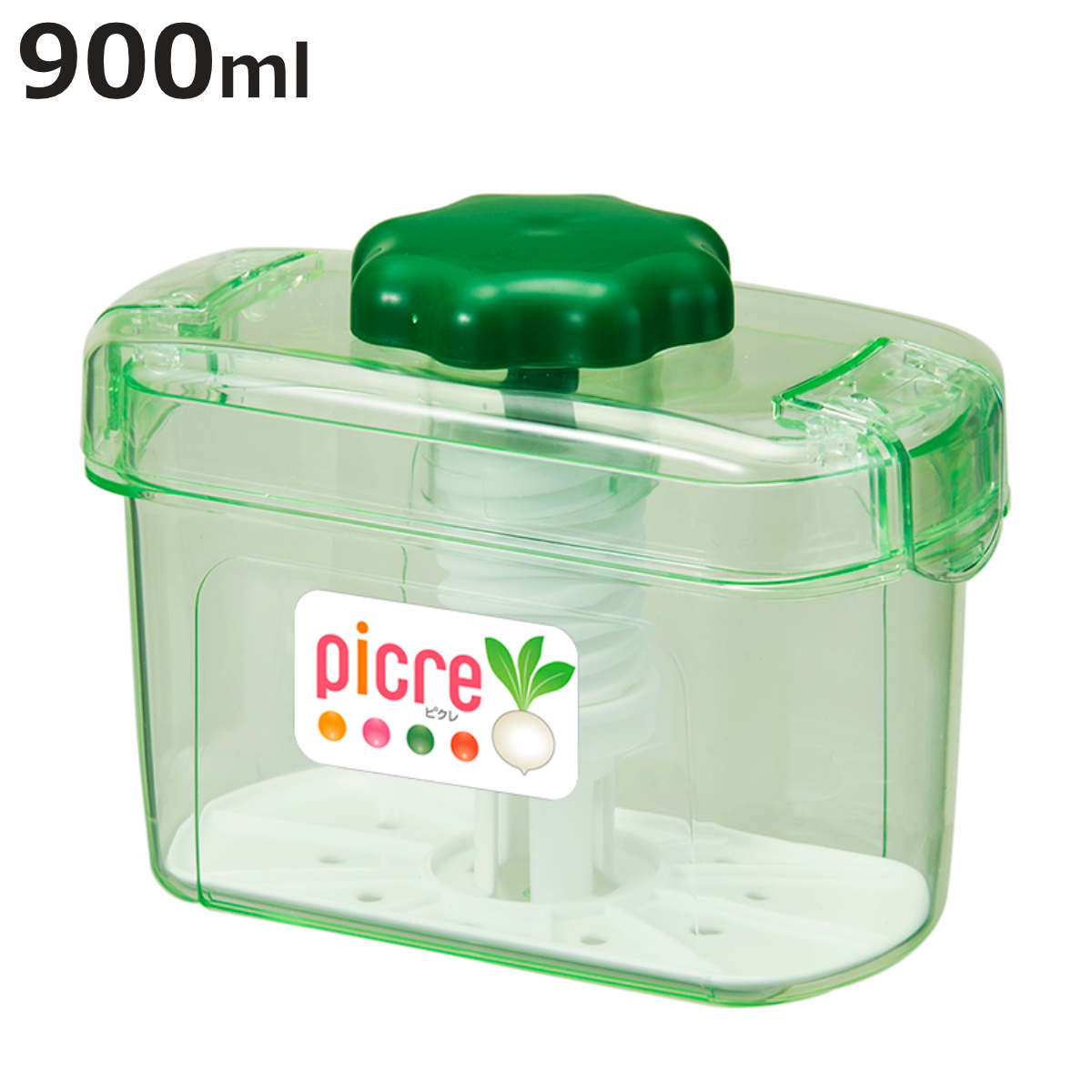 TONBO（新輝合成） 漬物容器 即席つけもの器 角型 900ml プラスチック