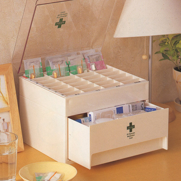 薬 カレンダー 1週間 ライフ・エイド くすり整理ストックケース