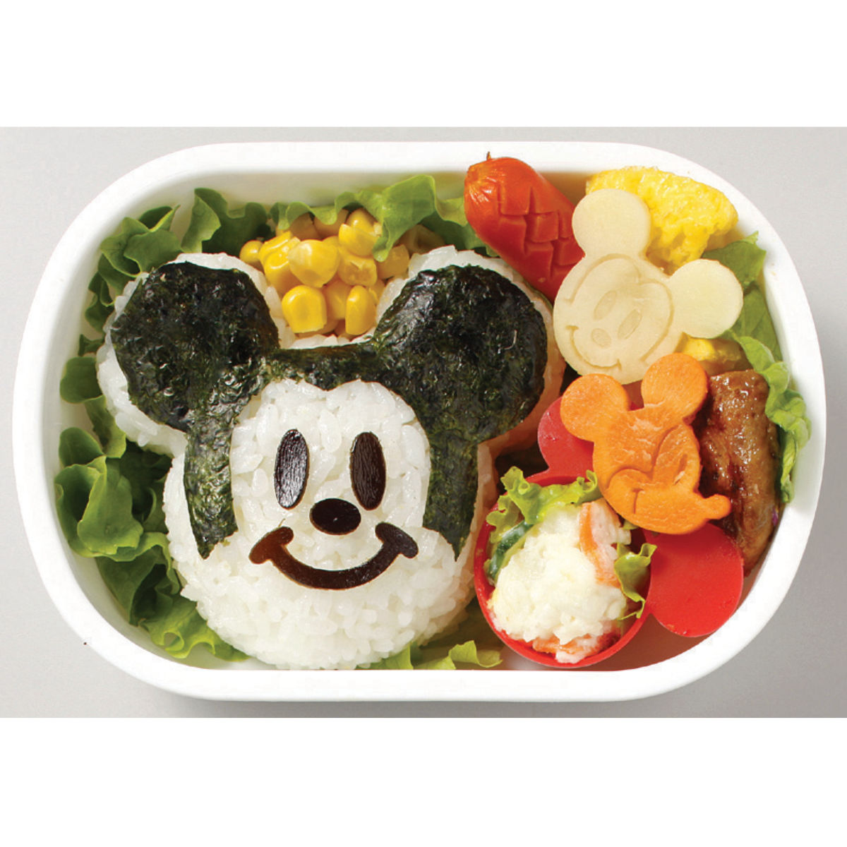 スケーター 抜き型 ミッキーマウス キャラ弁 野菜抜き型 キャラクター