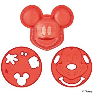 抜き型 ミッキーマウス キャラカレー ( ご飯型 ライス型 おにぎり型 キャラごはん )
