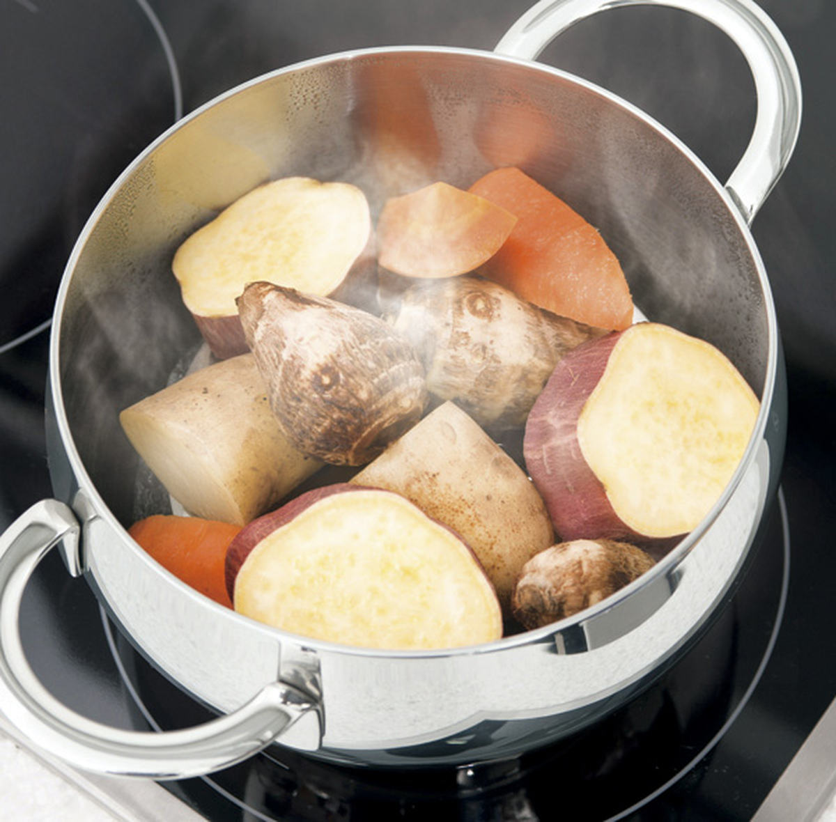 Vita Craft（ビタクラフト） 無水調理鍋 24cm IH対応 アップル