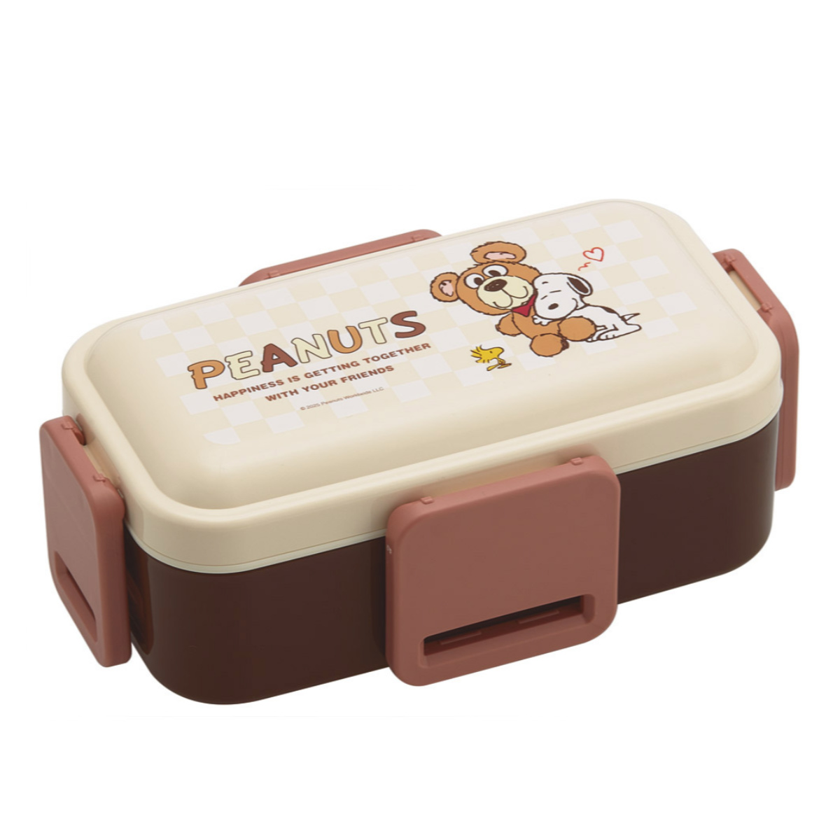 スケーター 弁当箱 600ml 2段ふわっと弁当箱 SN and BEAR （ ランチ