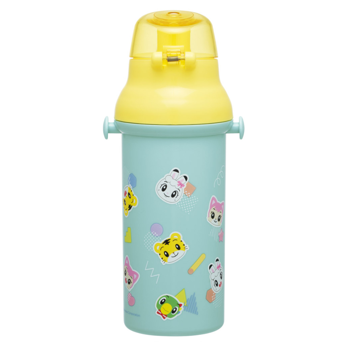 スケーター 水筒 480ml 直飲プラワンタッチボトル しまじろうPOP
