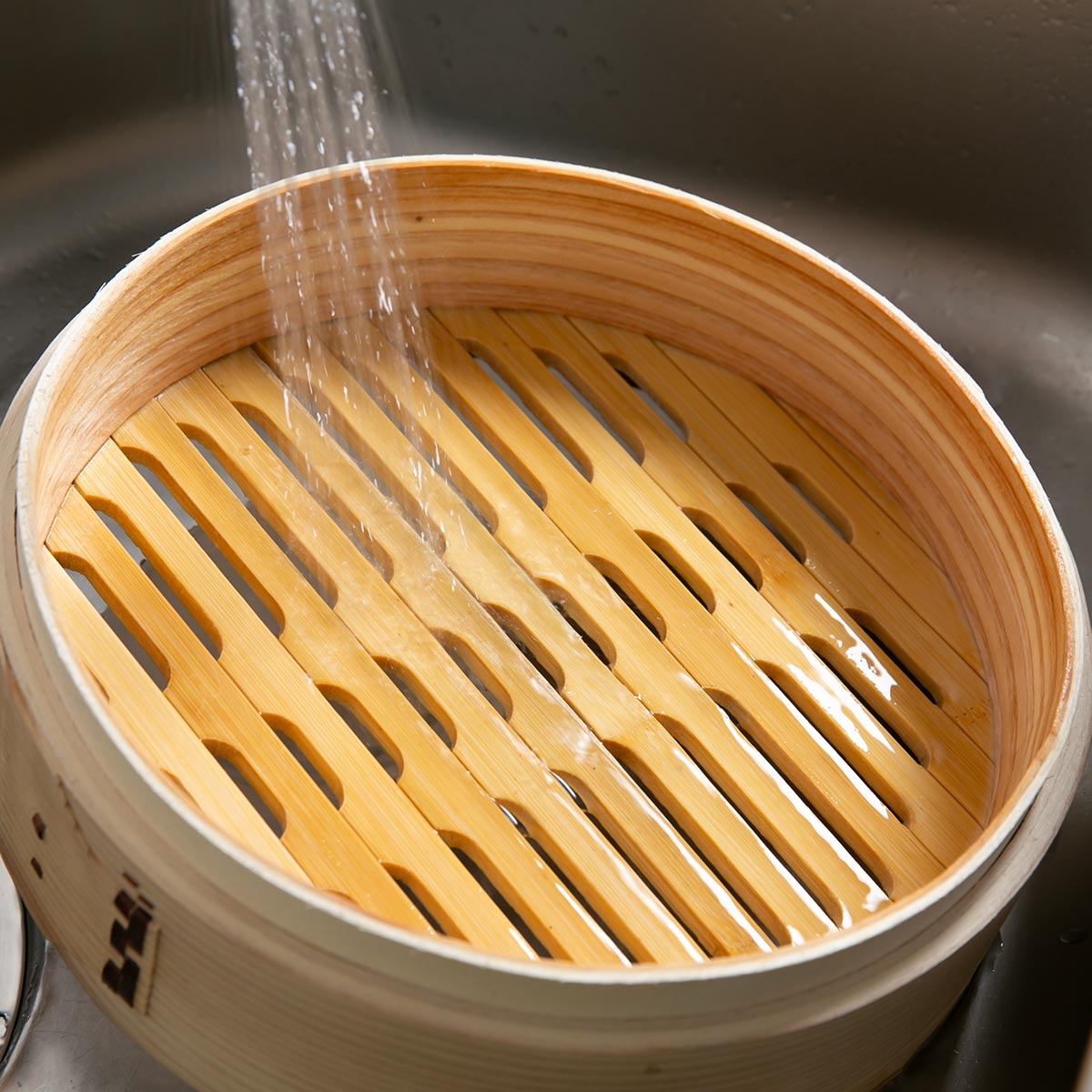 パール金属 中華せいろ 27cm 蒸し器 竹 木 和の里 （ 蒸籠 セイロ 蒸篭