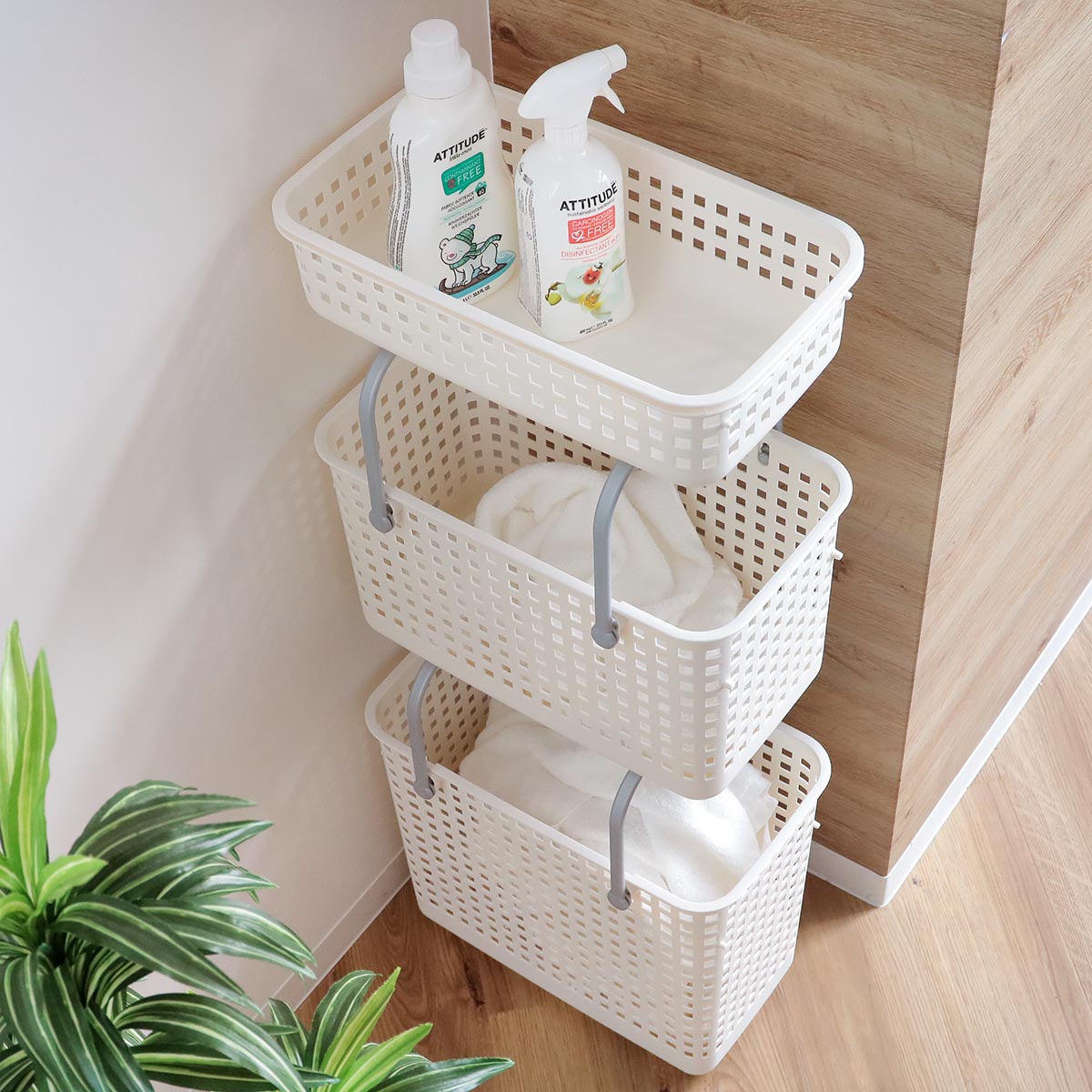 吉川国工業所 ランドリーバスケット スカンジナビア SCB-14