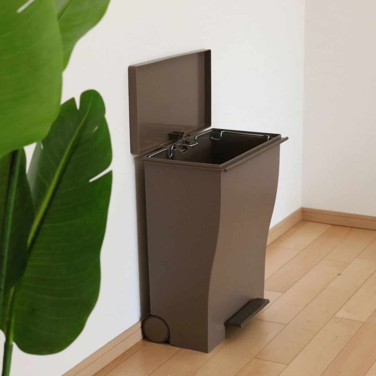 ゴミ箱 kcud 39L 横型 ワイド ペールカラー （ ごみ箱 クード 45Lゴミ袋対応可 45Lリットル袋 ダストボックス キッチン スリム ふた付き 分別 ） | ブランド登録なし | 17