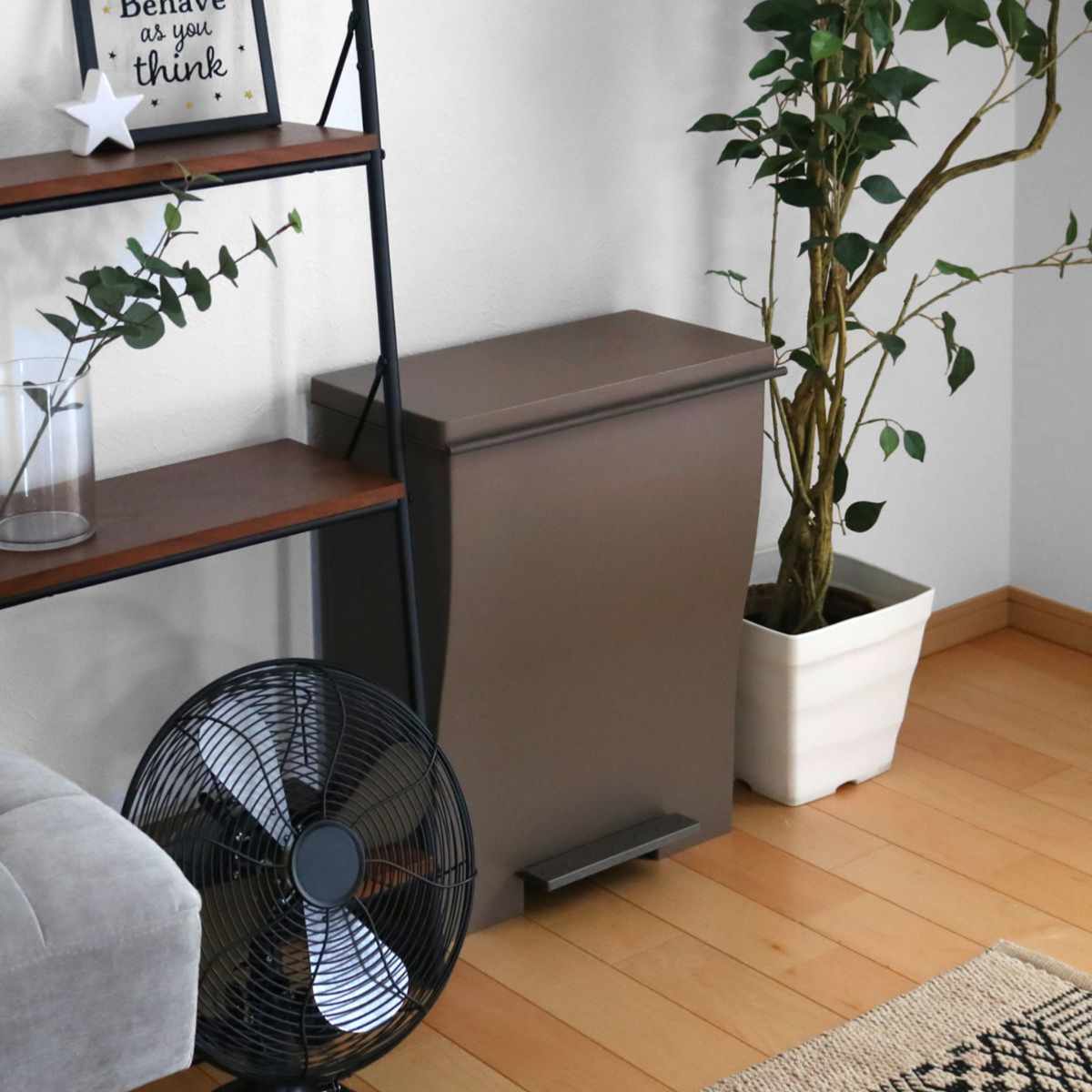 ゴミ箱 kcud 39L 横型 ワイド ペールカラー （ ごみ箱 クード 45Lゴミ袋対応可 45Lリットル袋 ダストボックス キッチン スリム ふた付き 分別 ） | ブランド登録なし | 20