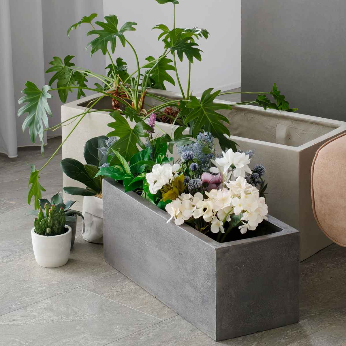植木鉢 大型（色：グレー系）の商品一覧 通販 - Yahoo!ショッピング