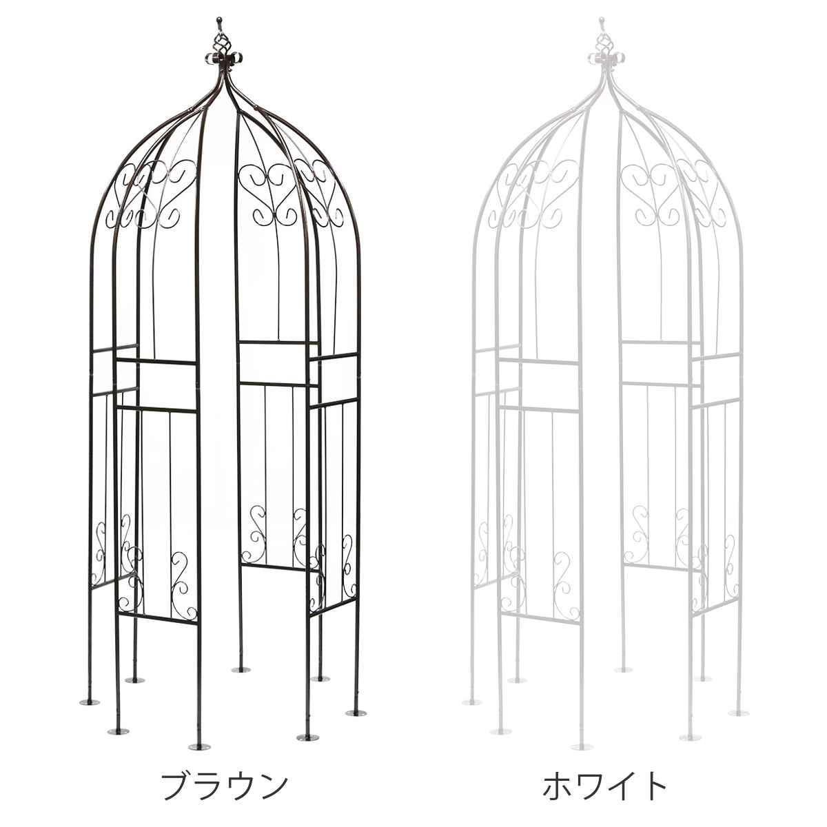 アーチ アイアンハーフアーチオベリスクキット ...の詳細画像2