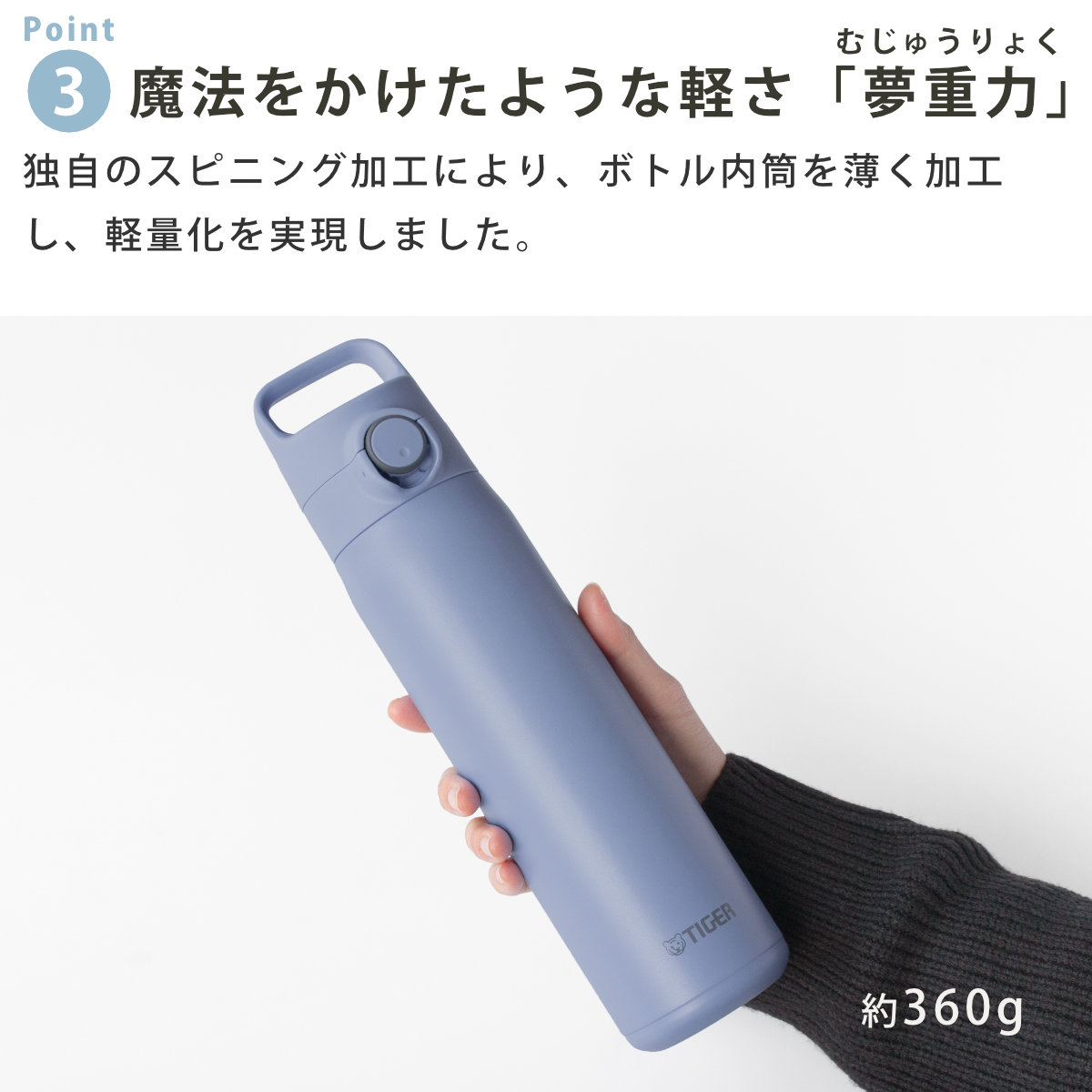 タイガー魔法瓶 タイガー 水筒 800ml 真空断熱ボトル ワンプッシュマグ