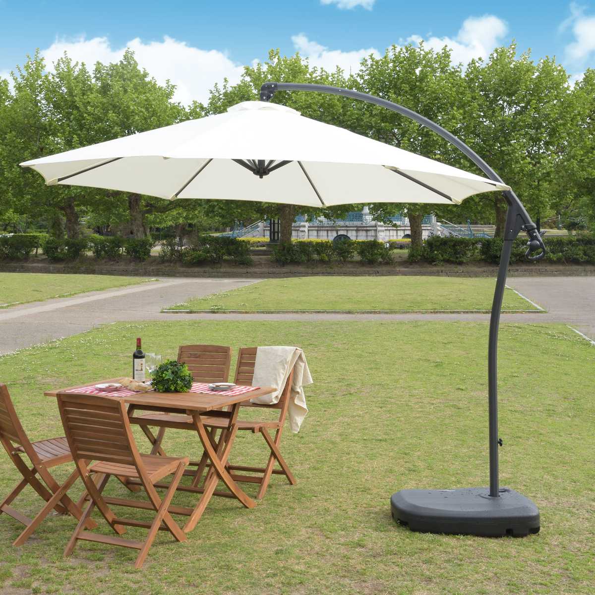 東谷 ガーデンパラソル 直径294cm 自立式 （ パラソル サンシェード