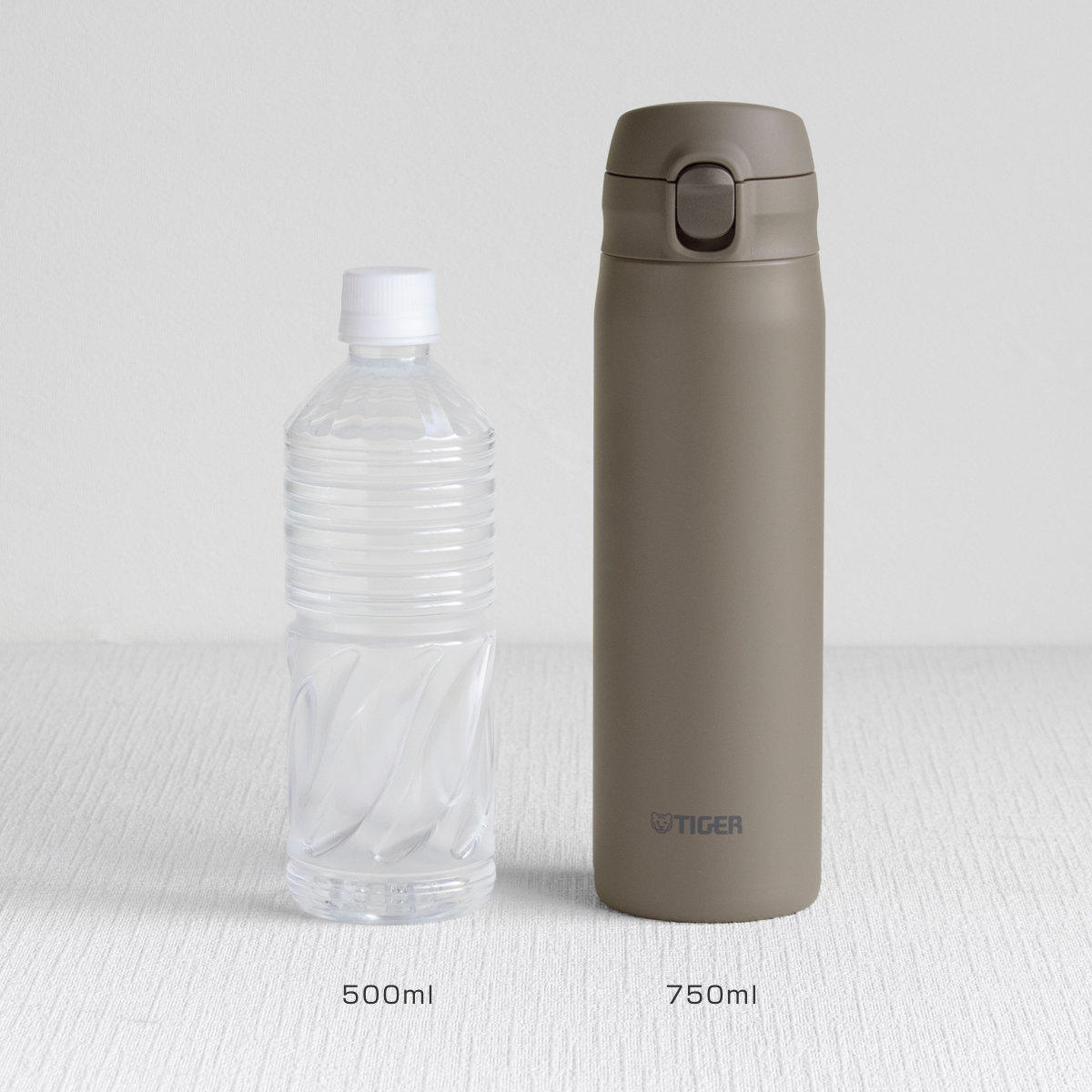 タイガー魔法瓶 タイガー 水筒 750ml 真空断熱ボトル ワンプッシュマグ
