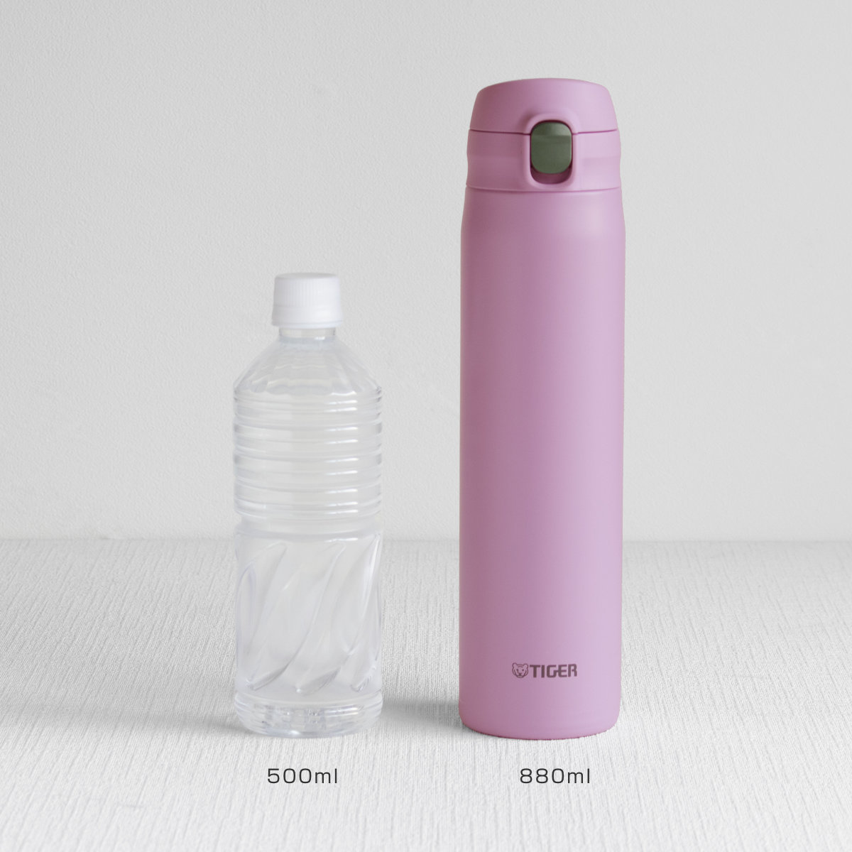 タイガー魔法瓶 タイガー 水筒 880ml 真空断熱ボトル ワンプッシュマグ