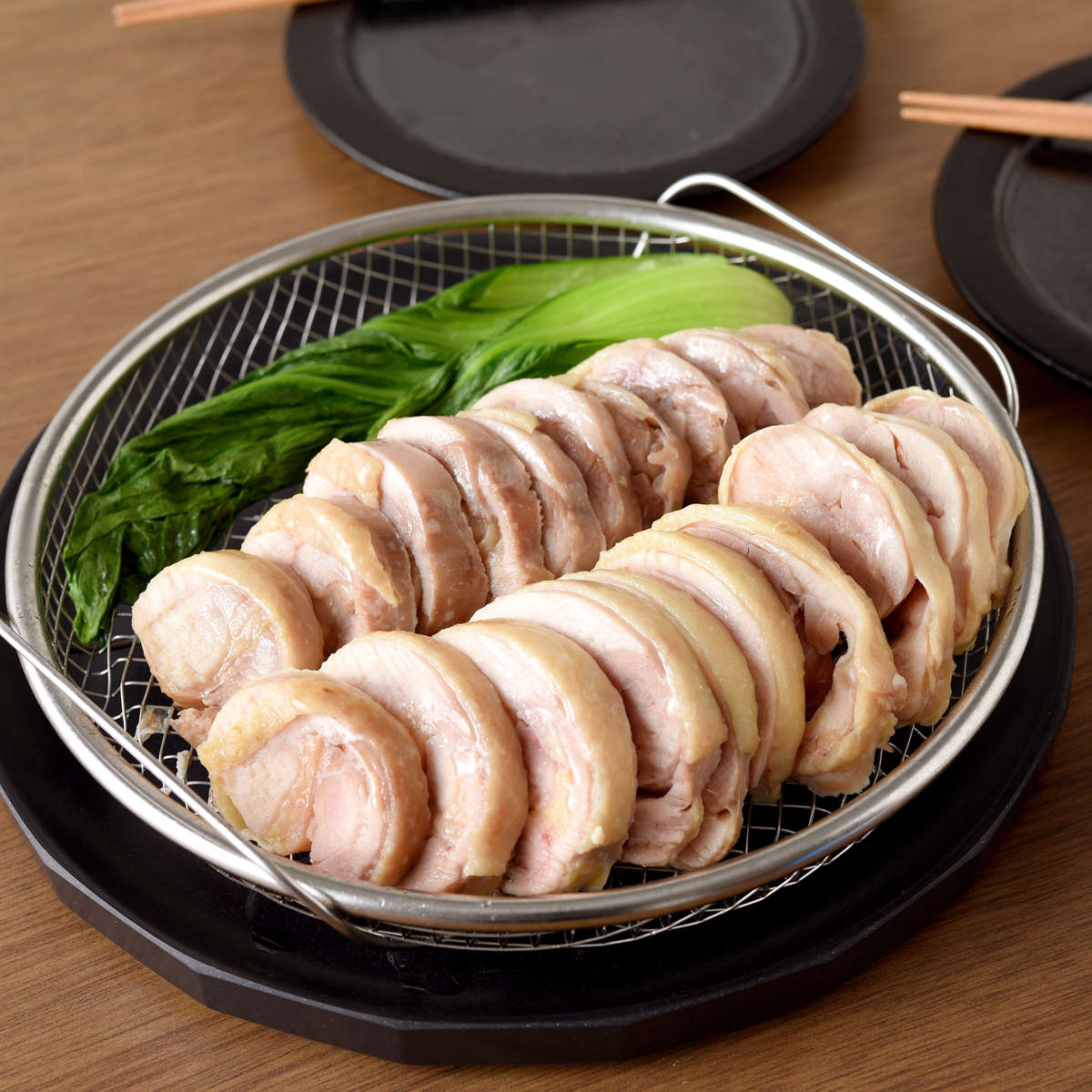 蒸し網用スタンド 19cm用 22cm用 逸品物創 ステンレス製 日本製