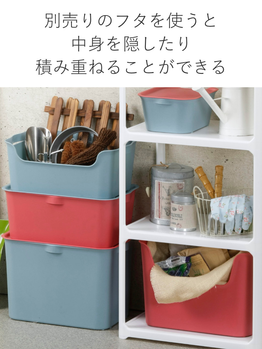 SANKA 収納ボックス カタス L カラーボックス インナーボックス