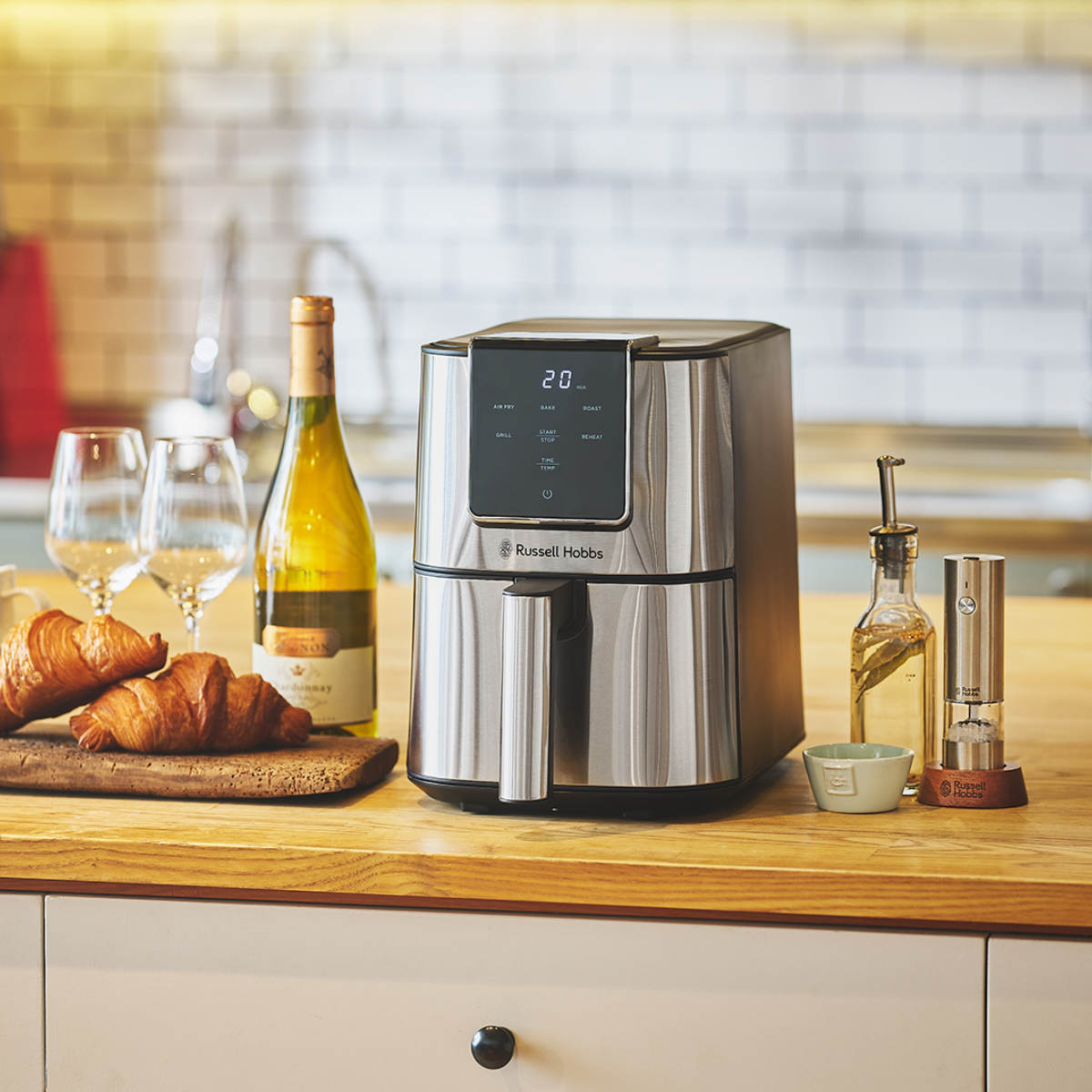 RUSSELL HOBBS（ラッセルホブス） エアフライオーブン 4L ノン