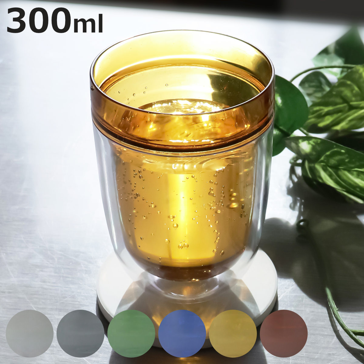 �R�b�v 300ml Polka �O���X �i �J�b�v �}�O�R�b�v �^���u���[ ���{�� ��d�\�� �z�b�g �A�C�X �j