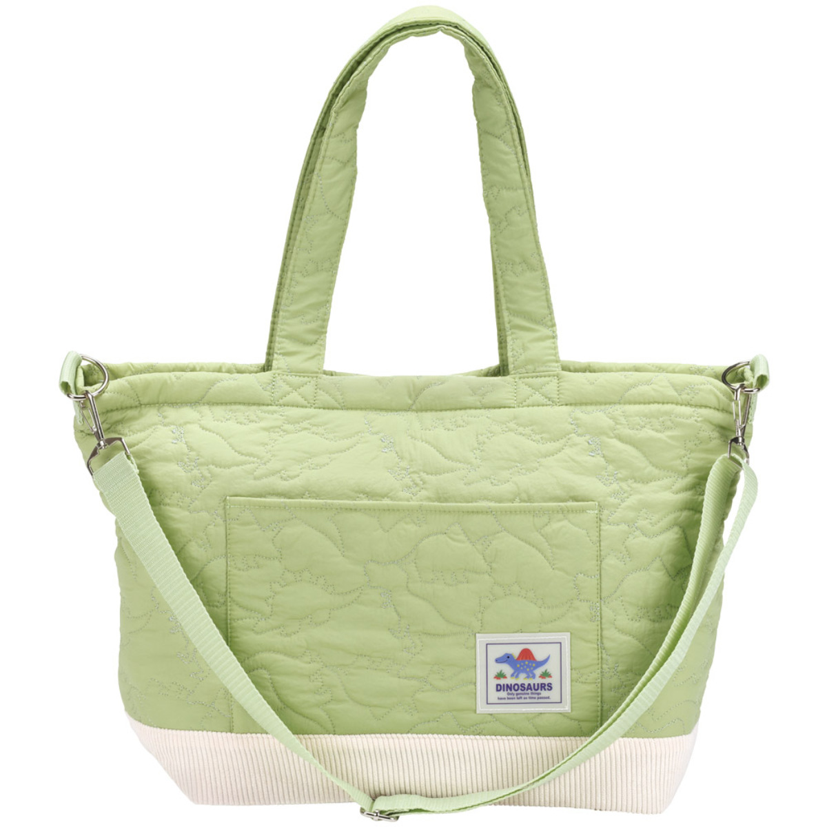 マザーズバッグ イブル生地マザーバッグ ディノサウルス （ ショルダーバッグ トートバッグ マザーバッグ ママ バッグ 軽い 軽量 便利 大容量 ）