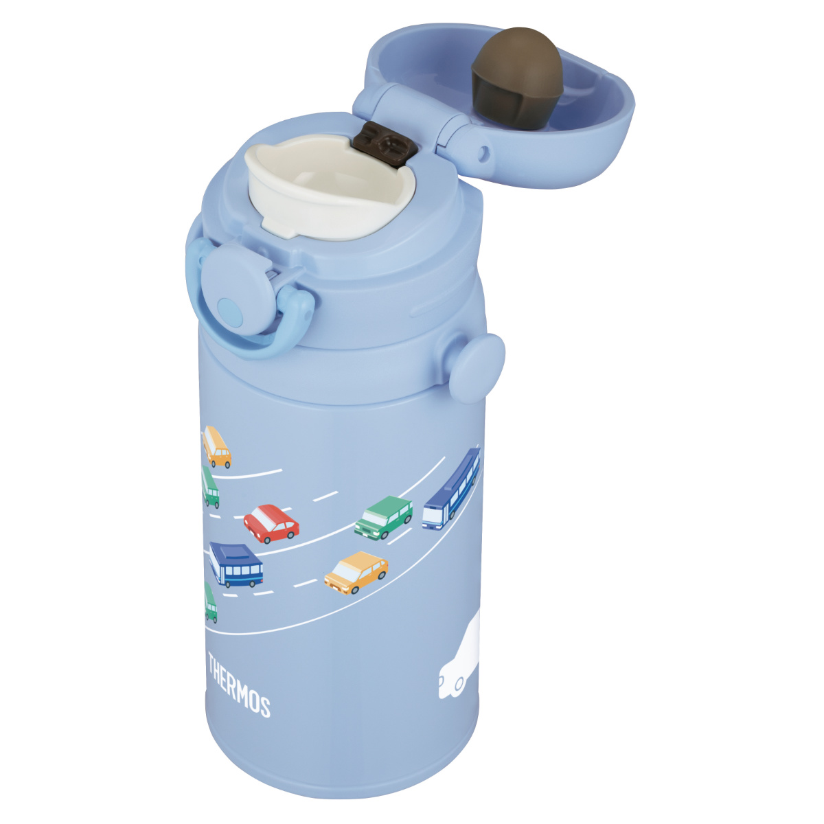 THERMOS（サーモス） 水筒 350ml 真空断熱キッズケータイマグ JPF-350