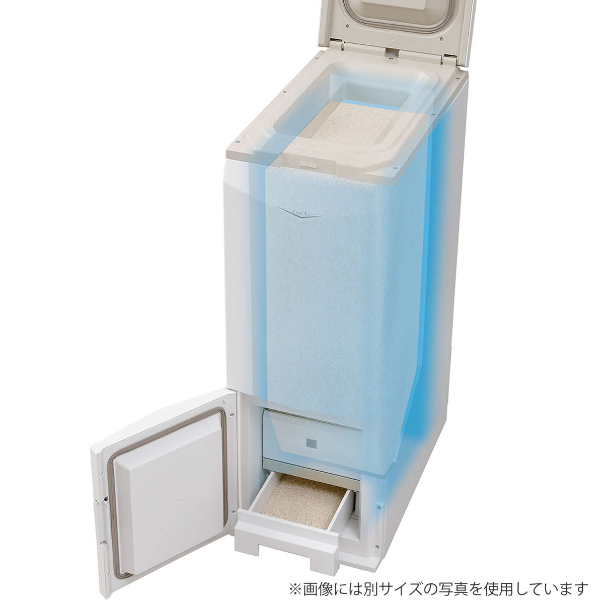 保冷米びつ21KG 大容量 米びつ 冷蔵庫 電子スマート恒温 お米冷蔵 冷蔵米びつ21kgのおすすめ人気商品一覧 通販 - Yahoo!ショッピング