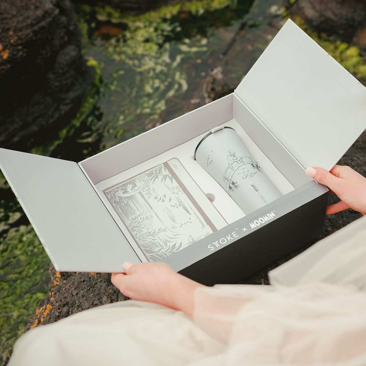 STTOKE（ストーク） タンブラー 470ml MOOMIN ×Moleskine Gサイズ 