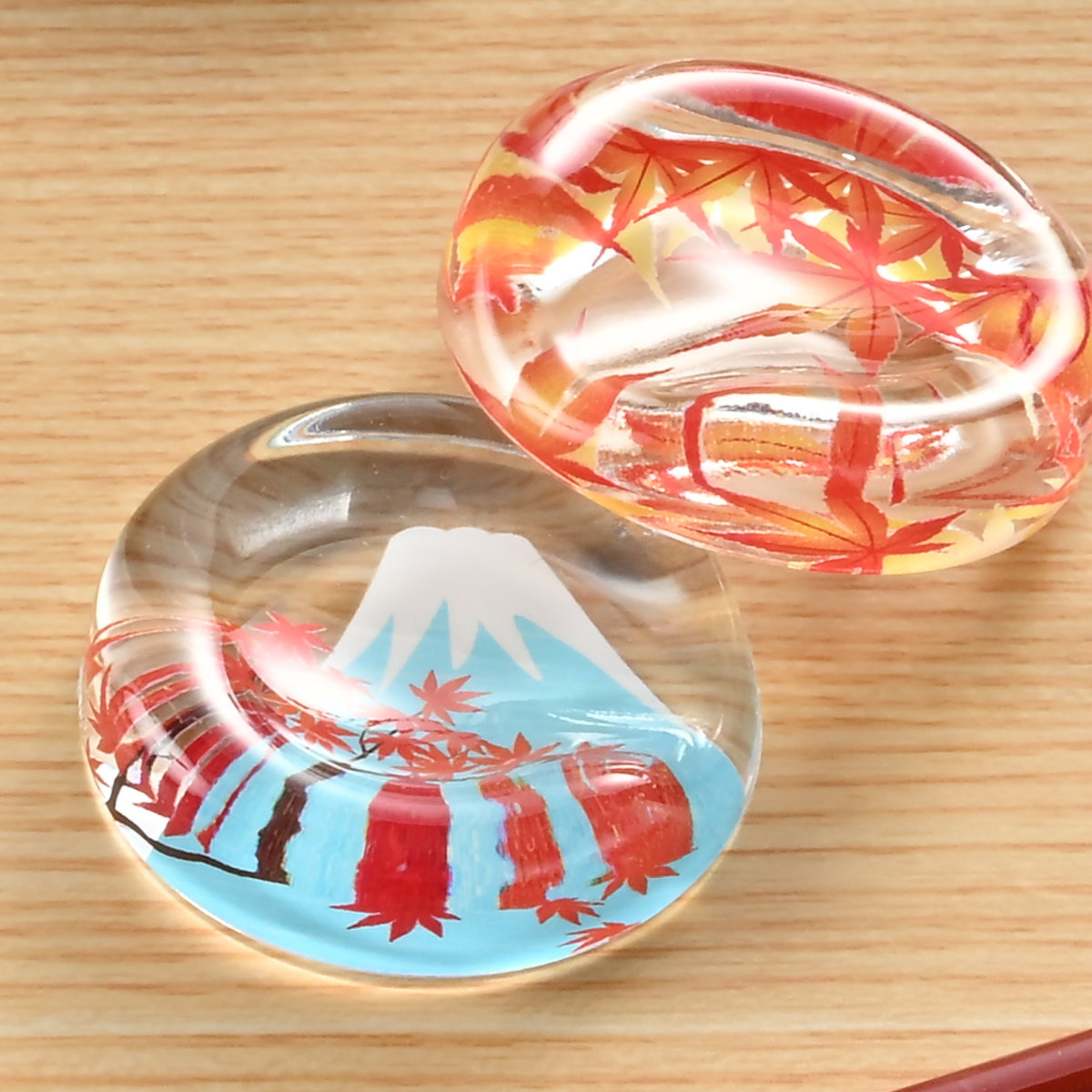 箸置き アクリル箸置き ( もみじ 紅葉 アク...の詳細画像4