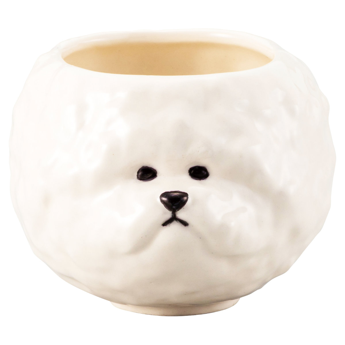 茶碗 ビションフリーゼ お茶碗 （ 11cm セラミック 陶器 茶わん ごはん